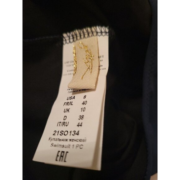 GOTTEX Socialist Collection Swimsuit. Size 8 . New With Tags $128 - Picture 5 of 5